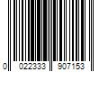 Barcode Image for UPC code 0022333907153