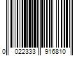 Barcode Image for UPC code 0022333916810