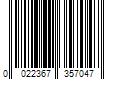 Barcode Image for UPC code 0022367357047