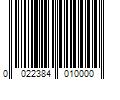 Barcode Image for UPC code 0022384010000