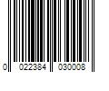 Barcode Image for UPC code 0022384030008