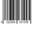 Barcode Image for UPC code 0022384031005