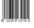 Barcode Image for UPC code 0022384034105