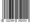 Barcode Image for UPC code 0022384052000