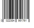 Barcode Image for UPC code 0022384951761