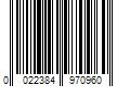 Barcode Image for UPC code 0022384970960