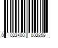 Barcode Image for UPC code 0022400002859