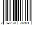 Barcode Image for UPC code 0022400007694