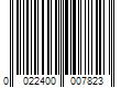 Barcode Image for UPC code 0022400007823