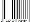 Barcode Image for UPC code 0022400008080