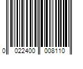 Barcode Image for UPC code 0022400008110