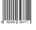 Barcode Image for UPC code 0022400393711