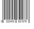 Barcode Image for UPC code 0022400621876