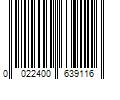 Barcode Image for UPC code 0022400639116. Product Name: Unilever TRESemme Silky and Smooth Daily Conditioner with Argan Oil Blend  39 fl oz