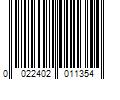 Barcode Image for UPC code 0022402011354