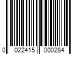 Barcode Image for UPC code 0022415000284