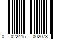 Barcode Image for UPC code 0022415002073