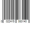 Barcode Image for UPC code 0022415083140