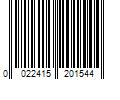 Barcode Image for UPC code 0022415201544