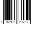 Barcode Image for UPC code 0022415235617