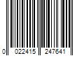 Barcode Image for UPC code 0022415247641