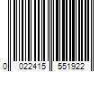 Barcode Image for UPC code 0022415551922