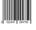 Barcode Image for UPC code 0022447294750