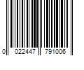 Barcode Image for UPC code 0022447791006