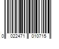 Barcode Image for UPC code 0022471010715