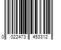 Barcode Image for UPC code 0022473453312