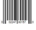 Barcode Image for UPC code 002247801570