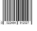 Barcode Image for UPC code 0022494912027