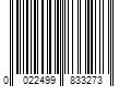 Barcode Image for UPC code 0022499833273