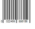 Barcode Image for UPC code 0022499886156