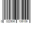 Barcode Image for UPC code 0022506135109