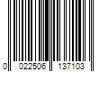 Barcode Image for UPC code 0022506137103