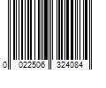 Barcode Image for UPC code 0022506324084