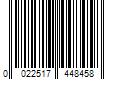 Barcode Image for UPC code 0022517448458