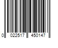 Barcode Image for UPC code 0022517450147