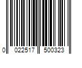 Barcode Image for UPC code 0022517500323