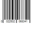 Barcode Image for UPC code 0022532068341