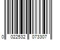 Barcode Image for UPC code 0022532073307