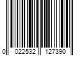 Barcode Image for UPC code 0022532127390