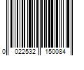 Barcode Image for UPC code 0022532150084