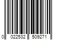 Barcode Image for UPC code 0022532509271