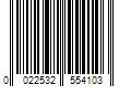 Barcode Image for UPC code 0022532554103