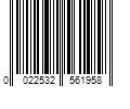 Barcode Image for UPC code 0022532561958