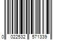 Barcode Image for UPC code 0022532571339