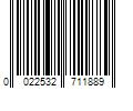 Barcode Image for UPC code 0022532711889