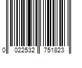 Barcode Image for UPC code 0022532751823